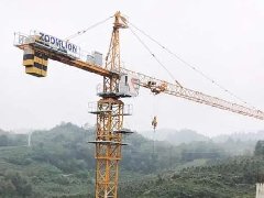 貴州某項目現(xiàn)場塔吊安全監(jiān)控系統(tǒng)完工（含吊鉤可視化）